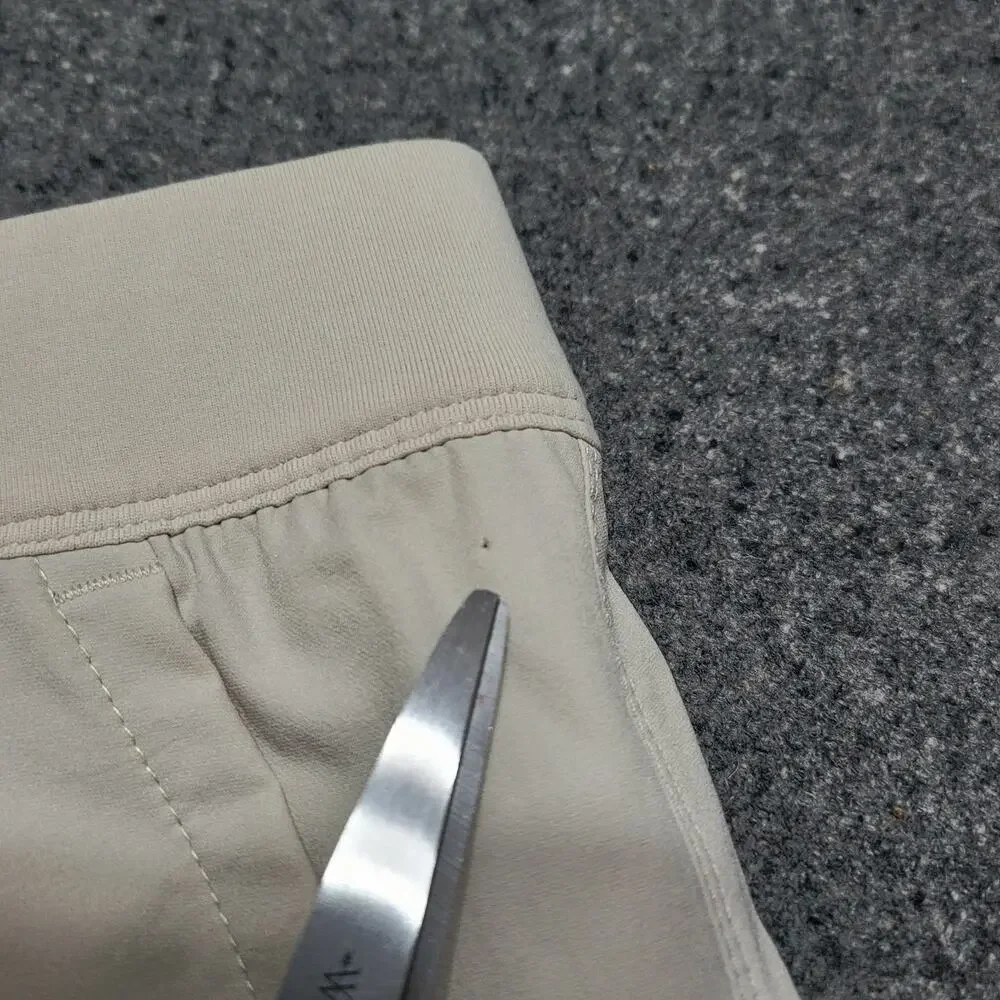 Public Rec Shorts Mens 42 Khaki Flex Casual Performance Stretch Elastic Waist 6
